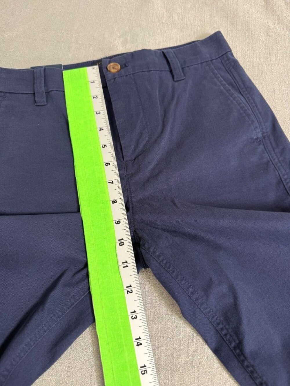 J. Crew Factory Tall Everyday Chino Pant Size 2 Tall Navy Blue Preppy Academia - Picture 8 of 13